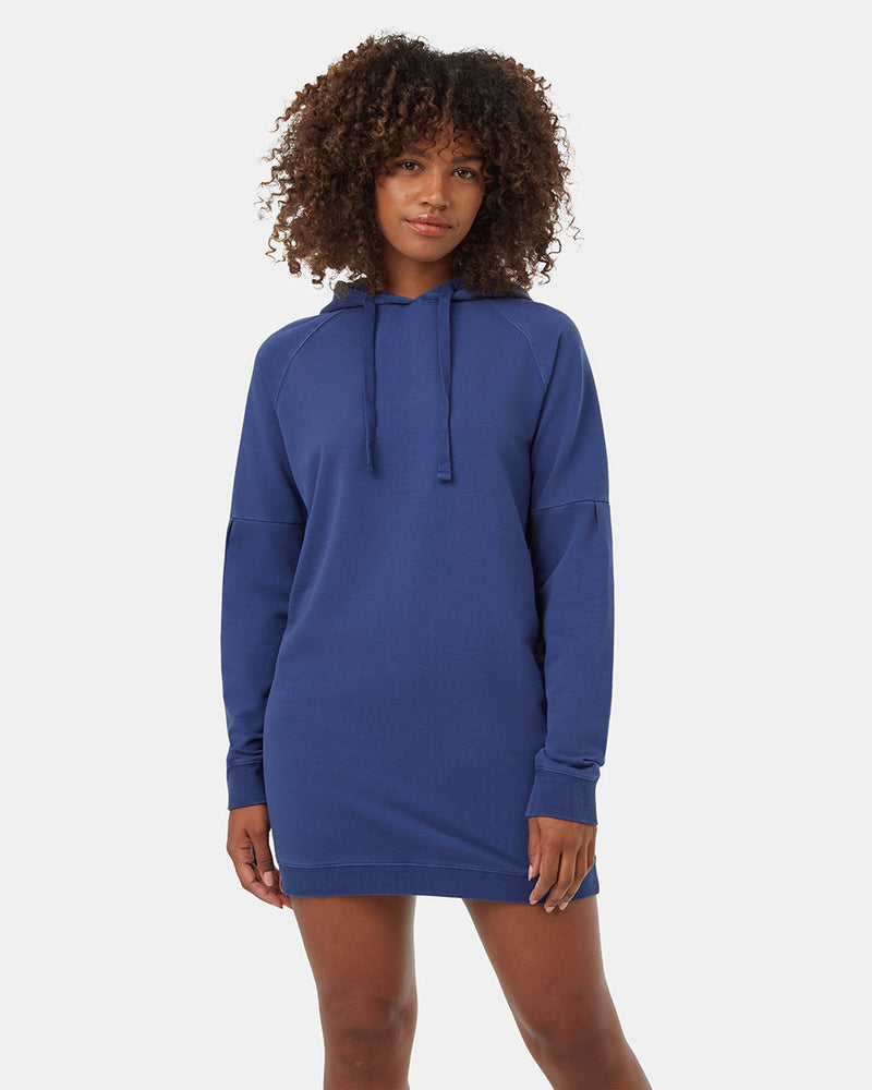 Blue-Fleece-Pullover-Dress