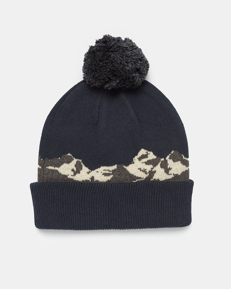 Blue-Grey-Organic-Cotton-Graphic-Pom-Beanie