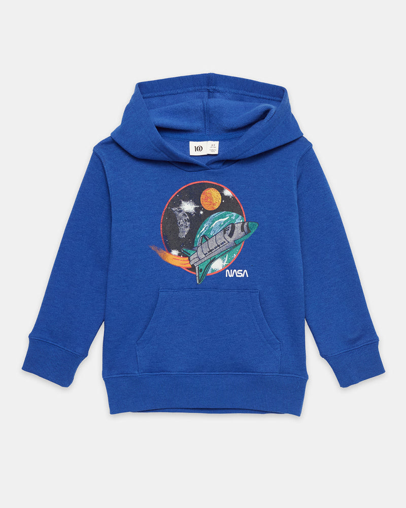 Blue-Organic-Cotton-Graphic-Hoodie