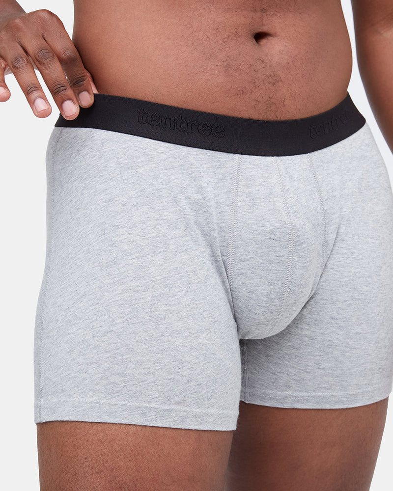 Gray Men's Boxer Briefs