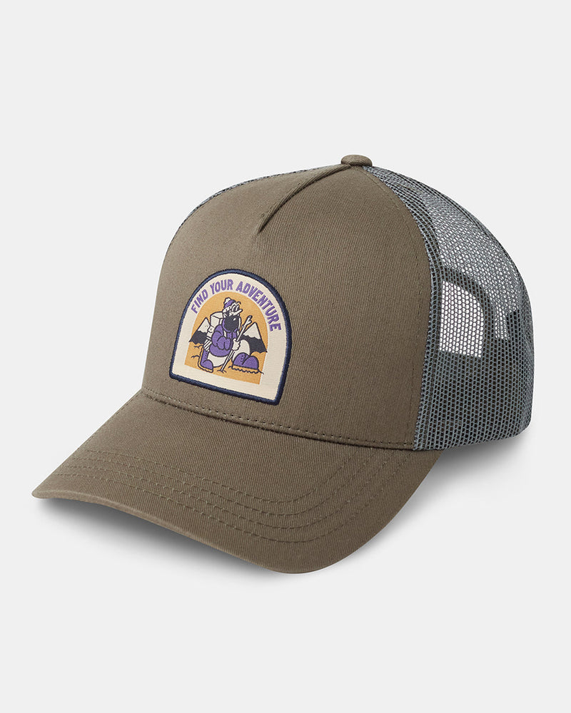 Green-Organic-Cotton-Embroidered-Patch-High-Profile-Hat