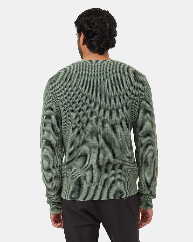 Green-Organic-Cotton-Pocketed-Crew-Neck-Sweater