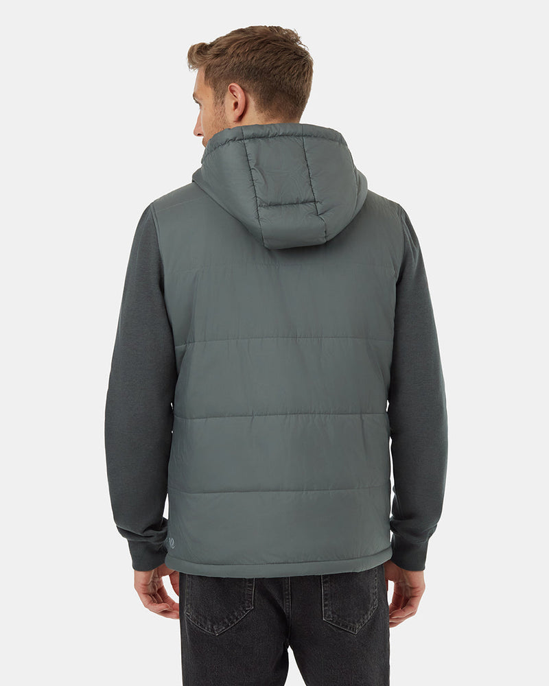 Green-Water-Resistant-Zip-Up-Hoodie