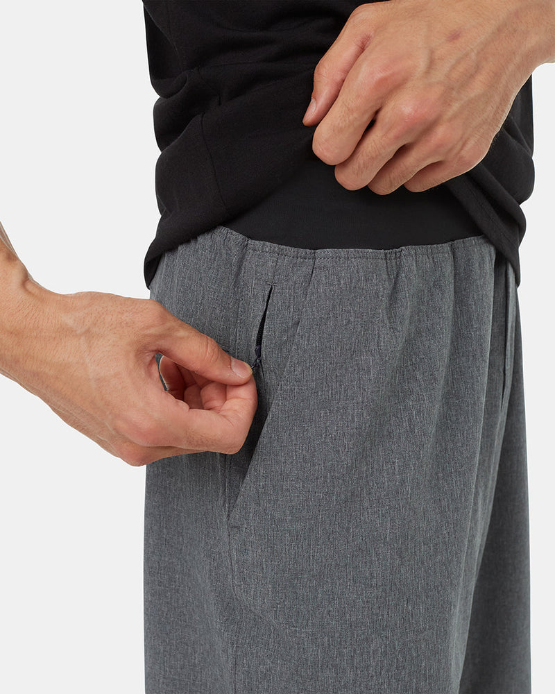 Grey-Recycled-Polyester-Sport-Shorts