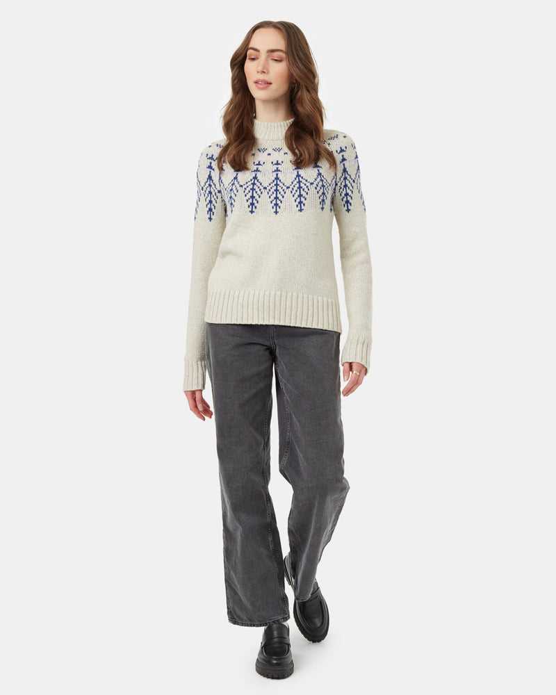 Multi-Womens-Graphic-Knit-Wool-Jumper