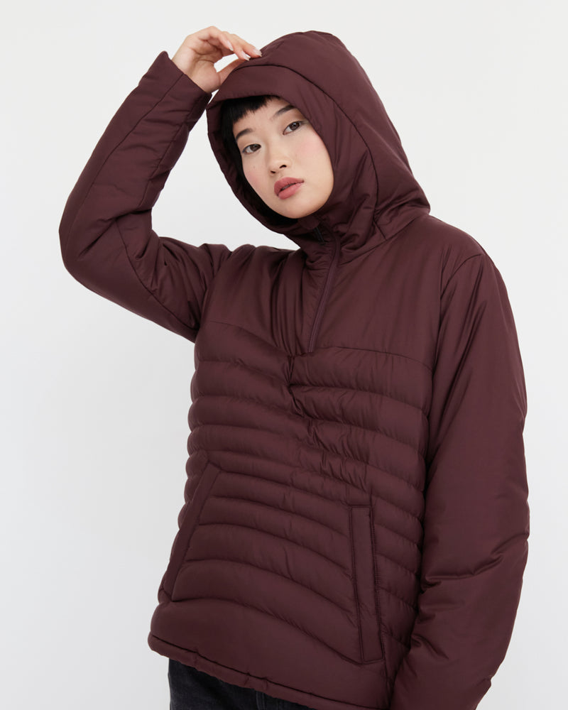 Red-Womens-PrimaLoft-Puffer-Jacket