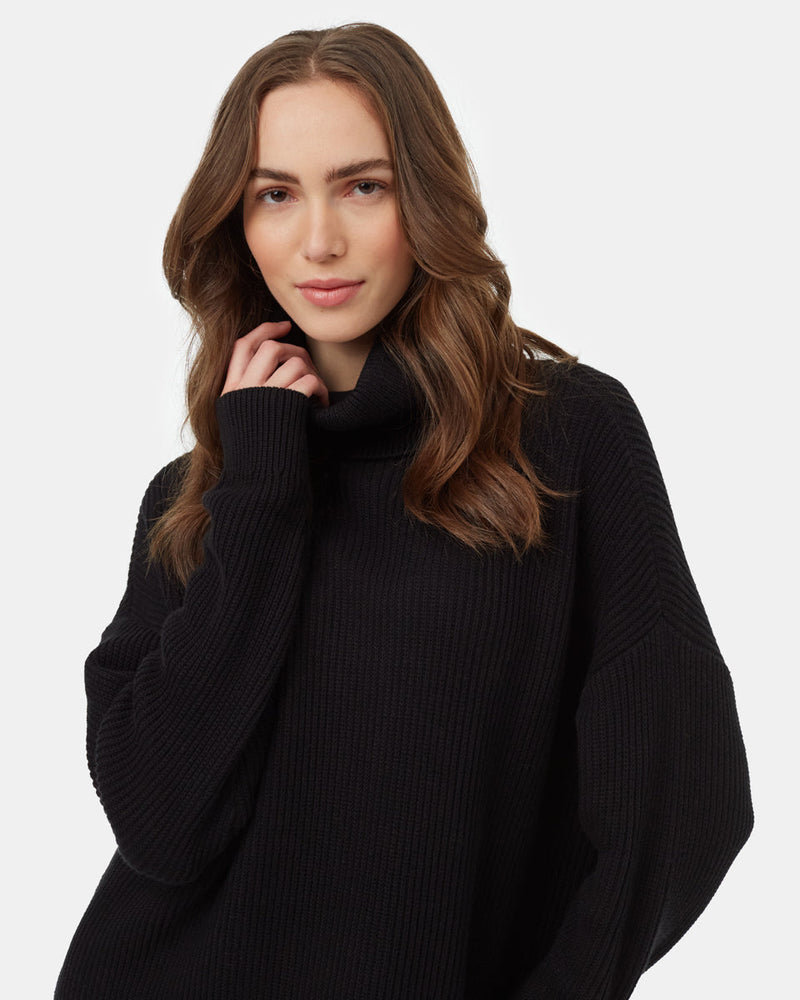 Highline Oversized Turtleneck Dress-
